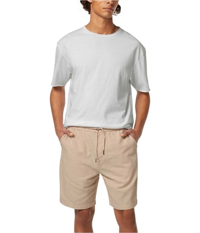 Drawstring Linen Casual Walking Shorts