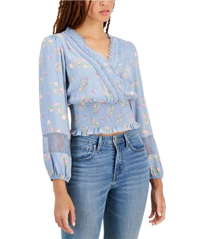 Lace Crop Top Blouse