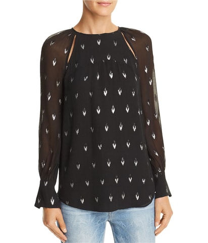 Metallic Shell Blouse