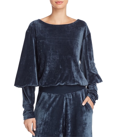 Lyndell Velour Sweatshirt