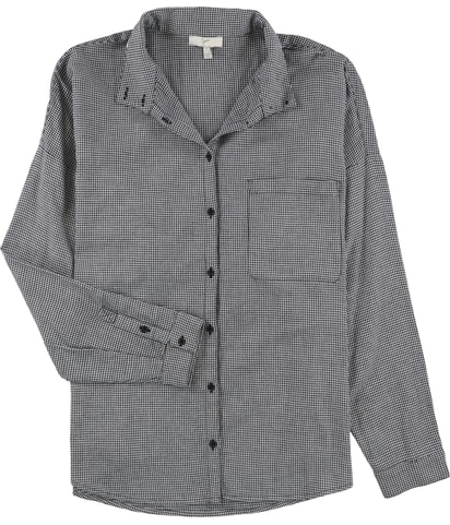 Houndstooth Button Up Shirt
