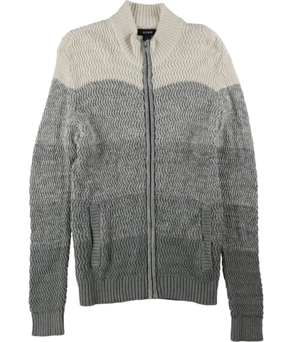 Textured Ombre Cardigan Sweater