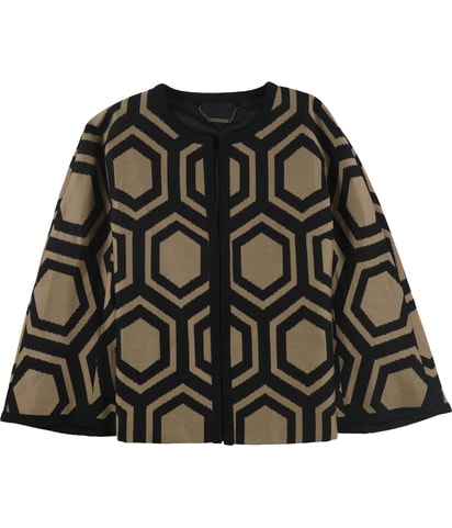 Geometric Blazer Jacket