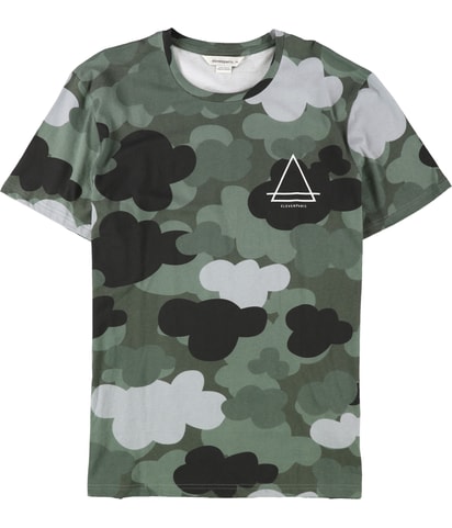 Camo Print Graphic T-Shirt