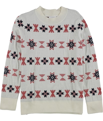 Side Stripe Pullover Sweater