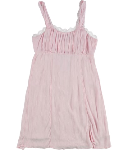 Lace Trim Baby Doll Dress