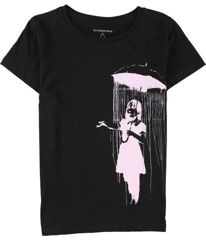 Umbrella Girl Graphic T-Shirt