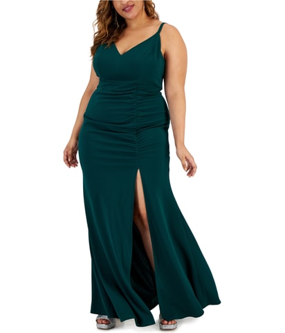 Stylish Slit Gown Dress