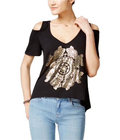 Graphic Knit Blouse