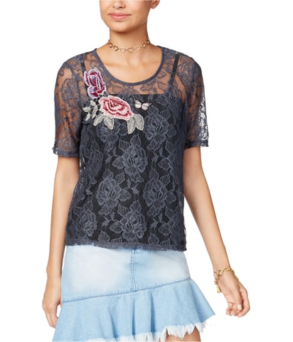 Embroidered Basic T-Shirt