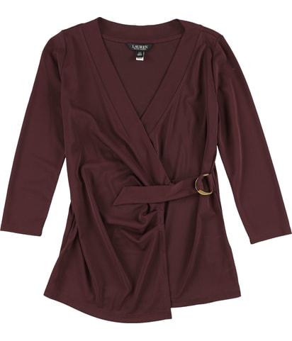 Stretch Jersey Top Blouson Blouse