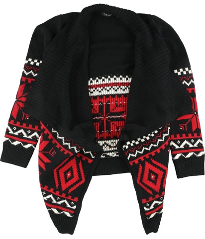 Fair Isle Shawl Sweater