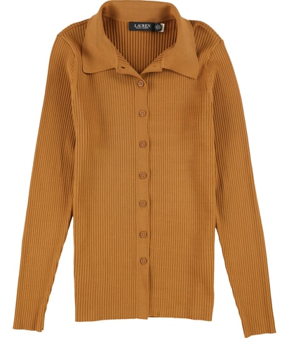 Rib-Knit Cardigan Sweater