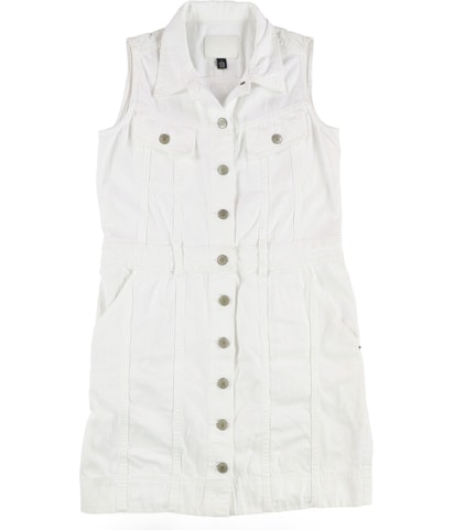 Denim Mini Shirt Dress