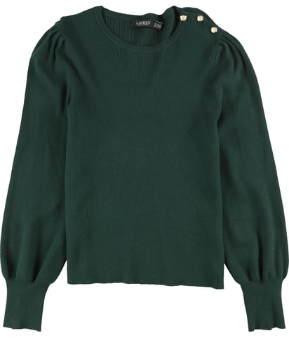 Ribbed Cottonblend Pullover Sweater
