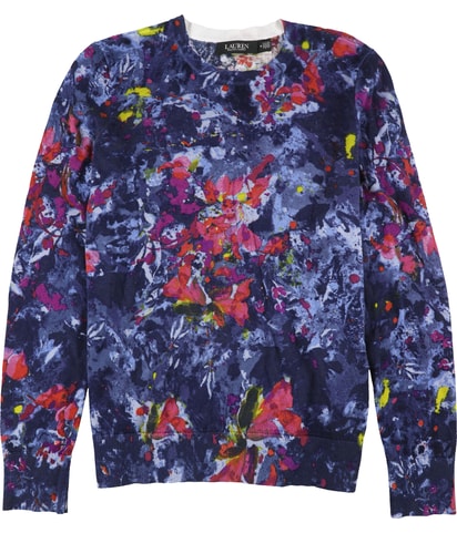Floral Pullover Sweater
