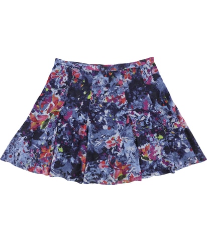 Crinkle Mini A-line Skirt