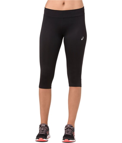 Silver Knee Tapered Compression Leggings Athletic Pants