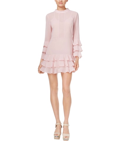 Ruffled Drop Waist Dress