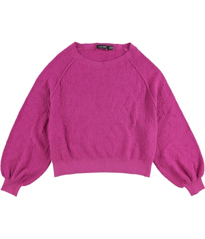 Cotton Blend Knit Sweater