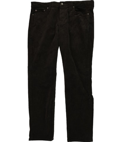 Mid Rise Straight Leg Casual Pants