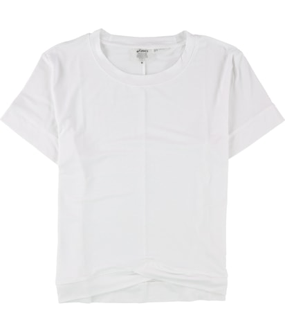 Front Fold Hem Basic T-Shirt