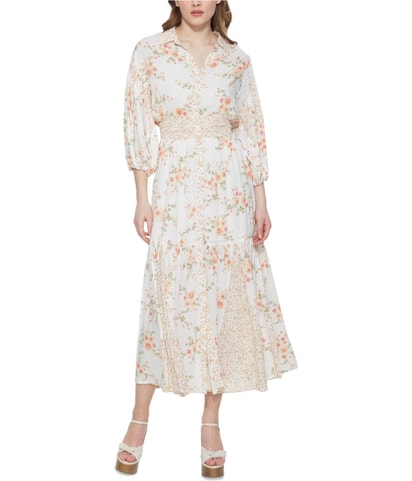 Smocked Waist Maxi Dress