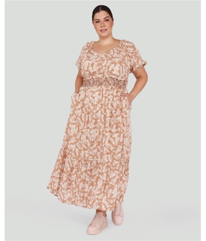 Smocked Maxi Dress