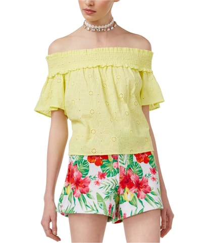 Off The Shoulder Shell Blouse