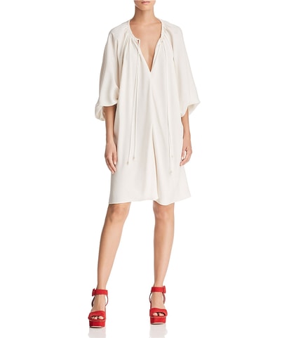 Solid Tunic Dress