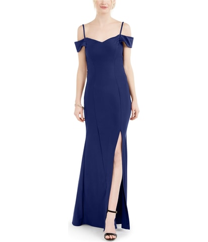 Crisscross-Back Off-Shoulder Dress