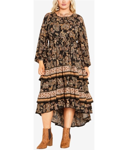 Amahle Maxi High-Low Dress