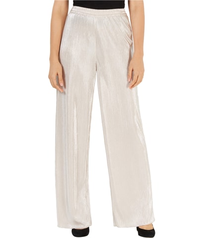Pleated Wide Leg Casual Pants