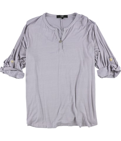 Rolled Tab Henley Shirt