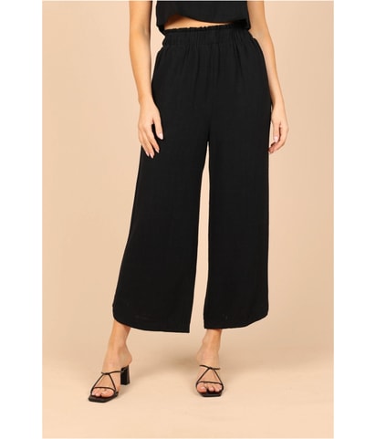 Eleanor Linen Wide Leg Casual Pants