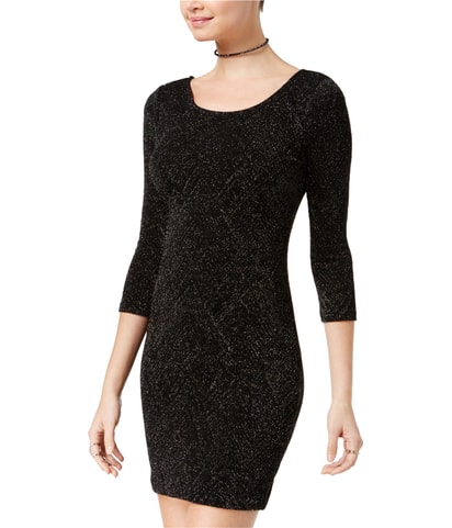 Open Back Bodycon Dress