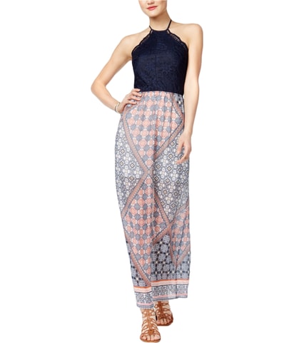 Open Back Maxi A-line Dress