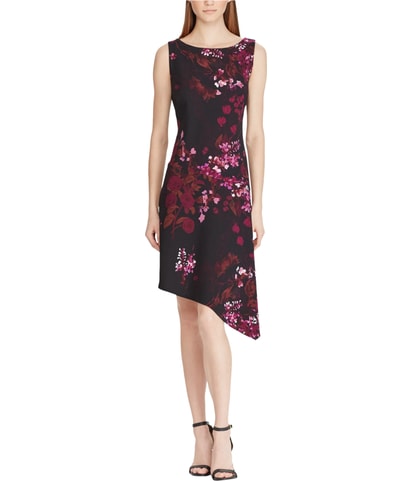 Floral Asymmetrical Dress