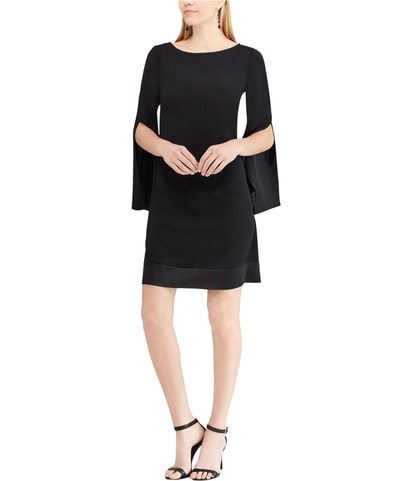 Solid A-line Dress