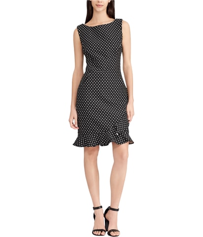 Dot Ruffled Dress