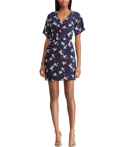 Floral Georgette A-line Dress
