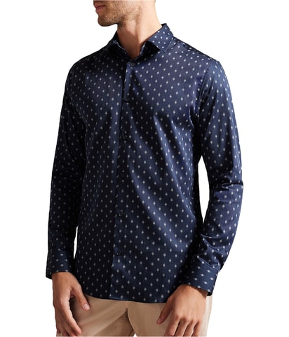 Geometric Shapes Button Up Shirt