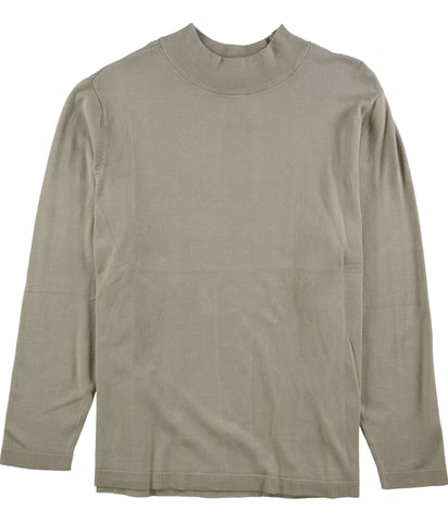 Mock-Turtleneck Pullover Sweater