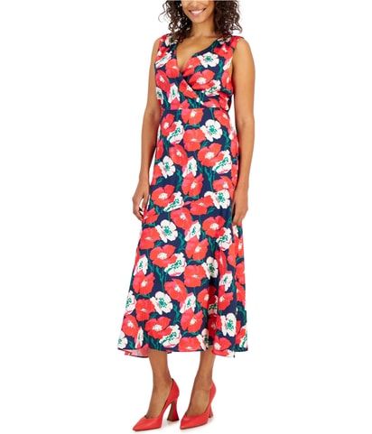 Chiffon Midi A-line Dress