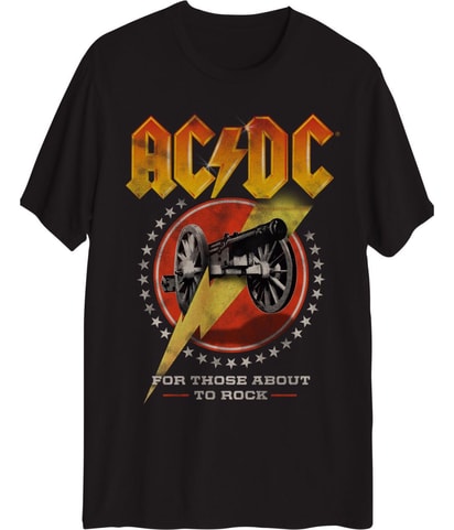 ACDC For Those About To Rock Graphic T-Shirt