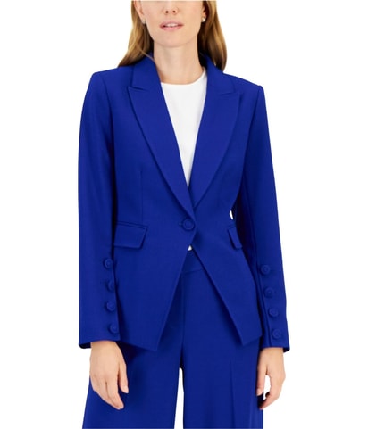 One Button Blazer Jacket