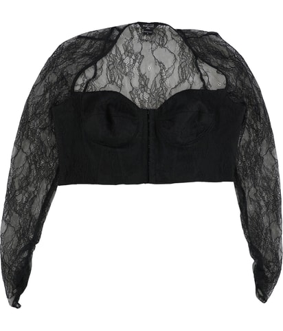 Corset Crop Top Blouse