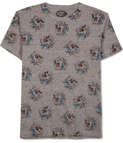 Mickey & Goofy Crest Graphic T-Shirt