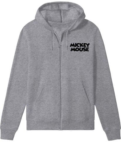 Mickey Mouse Full Zip Hoodie Sweatshirt