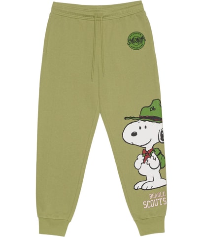 Snoopy Straight Leg Jogger Casual Pants